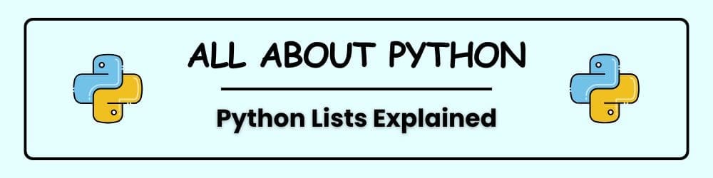 Python Lists